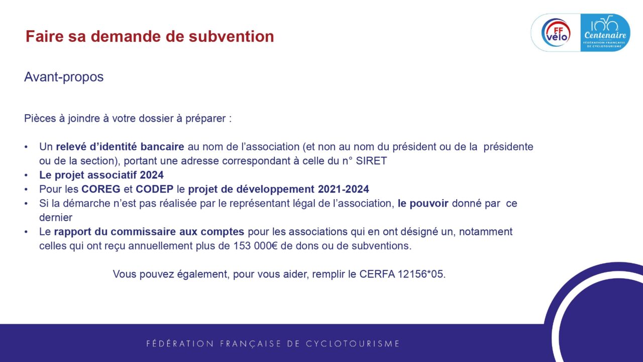 Nouvelle campagne de demandes de subventions ANS 2024. - COREG Centre