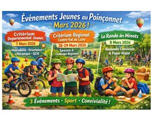 Le Poinçonnet met les jeunes cyclistes à l’honneur en mars 2026 !