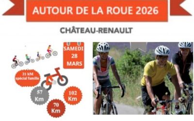 Découvrez l’événement cycliste « Autour de la Route 2026 » à Château-Renault !