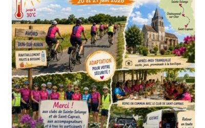 Week-end de la commission féminine du Codep du Cher – 20 et 21 juin 2026